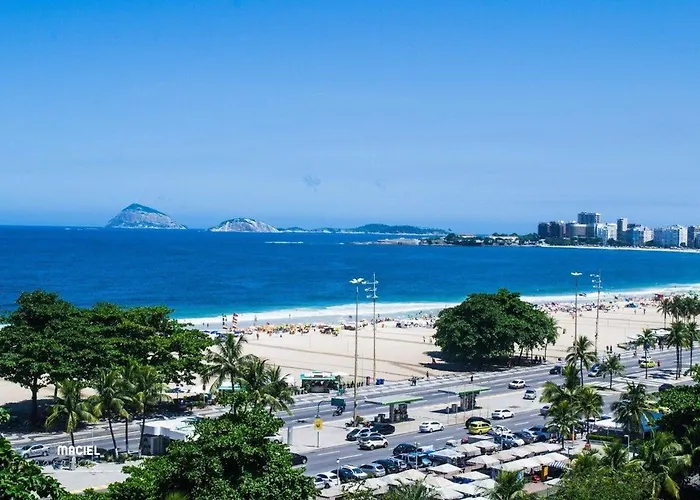 Smart Copacabana - 5 Hospedes, Vista, Privativo Rio de Janeiro